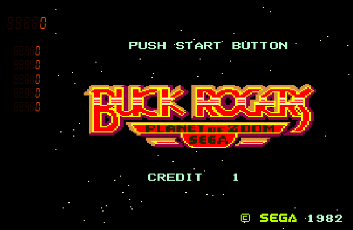 Buck Rogers: Planet of Zoom (not encrypted, set 1) Title Screen